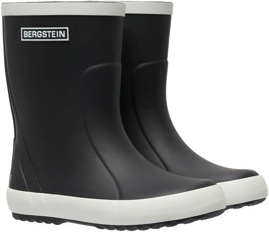 Bergstein classic unisex junior regenlaarzen - black