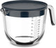 Mepal glas maatbeker met deksel chef it - 1 l - maataanduiding - vaatwasmachine-. magnetron- en ovenbestendig - bakspullen - navy