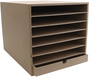 Creativ company papier opslag unit, h: 32 cm, d: 45 cm, b: 32 cm, a3, 1 stuk