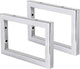 Differnz ophangbeugel fontein 23 x 15 cm chroom