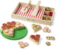Melissa doug – houten pizzaset – 36 toppings en ingrediënten