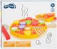 Small foot - houten snij- en speeleten pizza set, 21dlg.