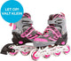 Skeelers roze grijs, maat 37-40