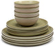 Serax - sergio herman surface - serviesset - camogroen - 24 ø - 12 stuks