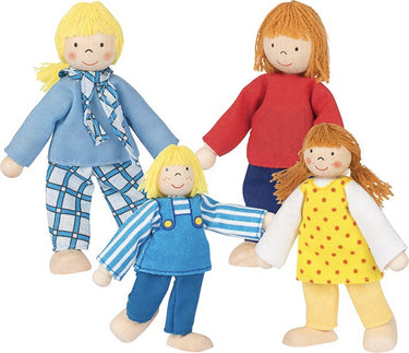 Goki poppenhuis familie