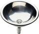 Plieger rimini wastafel - spoelbak - 33,5cm rvs gepolijst met plug
