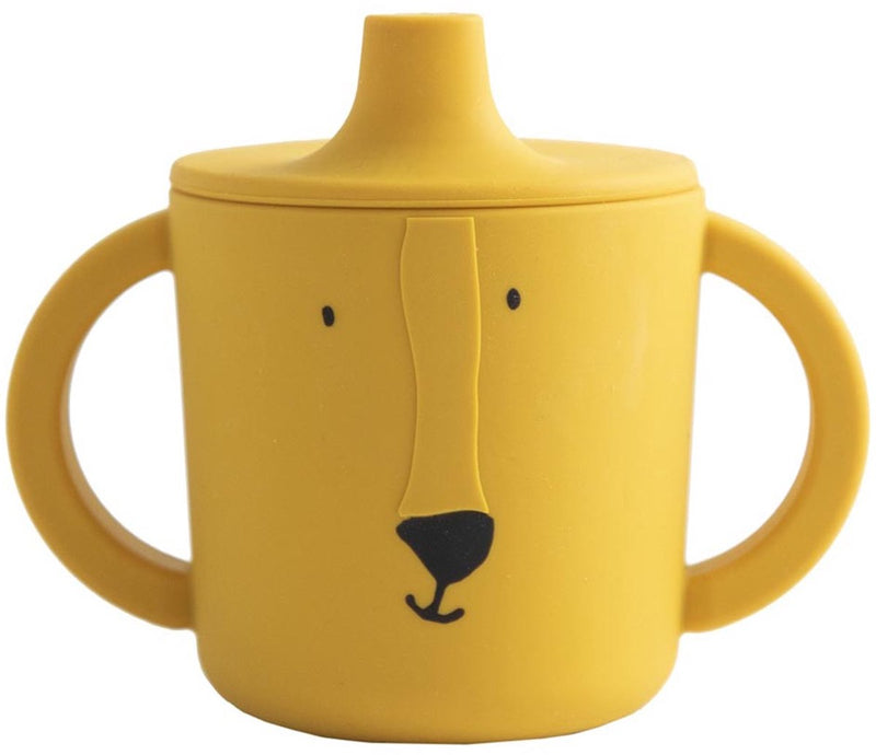 Laden Sie das Bild in Galerie -Viewer, Trixie tuitbeker - mr. lion - drinkbeker voor baby - antilek beker - voor baby's vanaf 4 maanden - van siliconen - geschikt voor de vaatwasser
