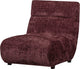 Woood observe fauteuil - chenille - aubergine - 82x75x96