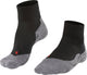 Falke tk5 short anti-blaar dun wol functioneel materiaal wandelsokken heren zwart - maat 44-45