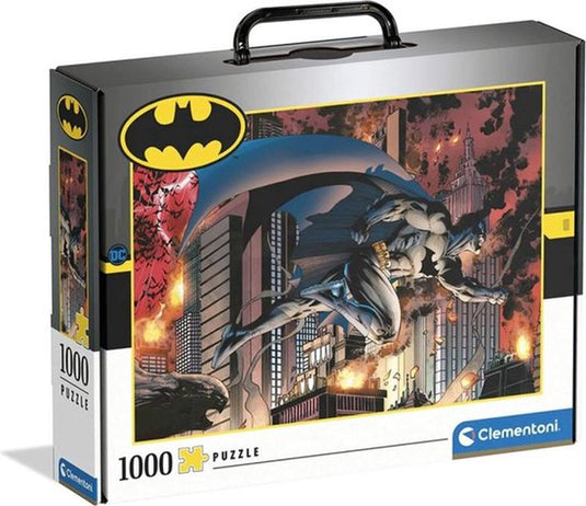 Clementoni dc - batman - brief case puzzel 1000 stukjes