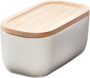 Idesign - eco office opbergbox met deksel - kunststof - wit
