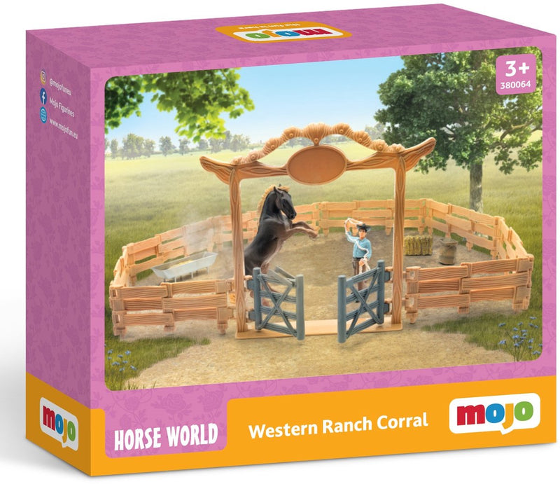 ギャラリービューアに画像をロードする, Mojo farmland western ranch met paard en cowboy speelset - 380064
