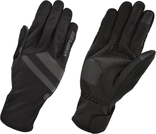 Agu windproof handsschoenen essential - zwart - s