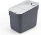 Curver ready to collect prullenbak - 20 liter - donkergrijs lichtgrijs