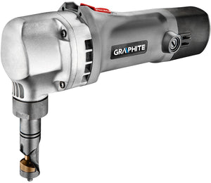 Graphite tools graphite - plaatschaar - 500w - met koffer - staal en aluminium