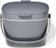 Oxo - afvalbak aanrecht - 6.5 liter - grijs