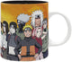 Naruto shippuden - konoha ninjas kop meerkleurig keramiek -