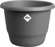 Elho amiga rond 47 - bloempot voor binnen buiten - 100% gerecycled plastic - ø 47.0 x h 35.3 cm - antraciet