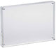 Maul style fotolijst - transparant - acryl - 1 stuk - 21.1 x 14.9 x 3 cm -