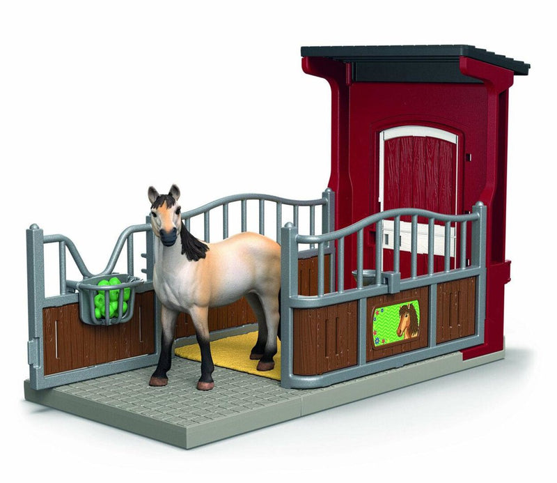 Afbeelding laden in galerijviewer, Schleich horse club ponybox met mustangmerrie 42724
