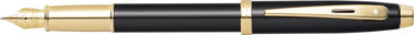 Sheaffer vulpen 100 - e9322 - f - glossy black gold tone - sf-e0932243