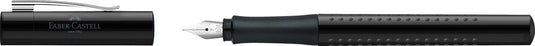Faber-castell vulpen - grip 2010 - m - harmony zwart - fc-140816