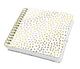Sigel jolie notitieboek - a5 vierkant - met spiraal - golden rain - blanco pagina's - si-jq100