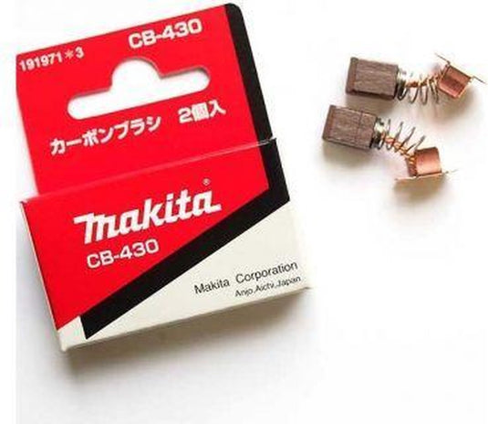 Makita accessoires koolborstel set cb-430 - 191971-3 - 191971-3