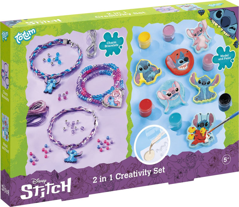 Afbeelding laden in galerijviewer, Totum 2in1 stitch armbanden maken en gips gieten knustelset

