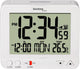 Technoline wt 195 white - wekker - digitaal - radiogestuurde tijdsaanduiding - 12 24 - datumaanduiding - binnentemperatuur - alarm - snooze - achtergrond verlichting - nachtlichtje - wit