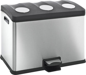Eko pedaalemmer 31054039 rvs (roestvrij staal) zilver