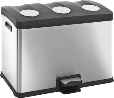 Eko pedaalemmer 31054039 rvs (roestvrij staal) zilver