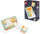 Janod - pure - blokkenset - 6 dierenportretten