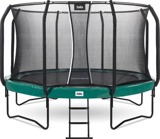 Salta first class - trampoline met veiligheidsnet en ladder - ø 251 cm - groen
