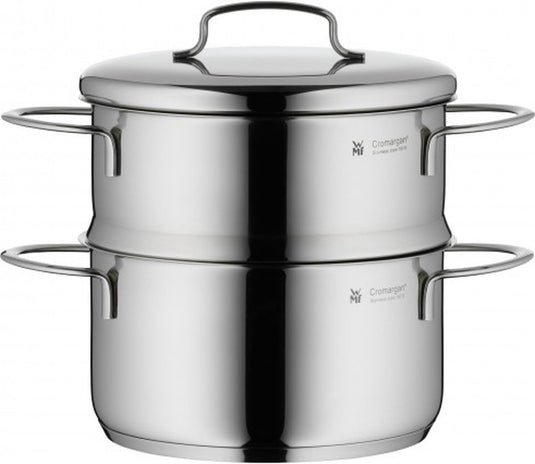Wmf mini - groentestomer - ø16 cm - rvs - inclusief deksel - geschikt voor alle warmtebronnen