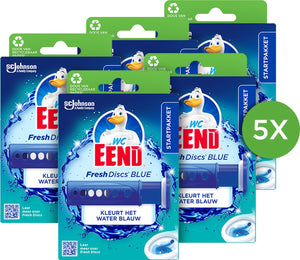 Wc-eend fresh discs houder coloring blue