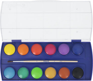 Quantore waterverfdoos pelikan 721324 12 kleuren