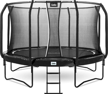 Salta first class - trampoline met veiligheidsnet en ladder - ø 251 cm - zwart