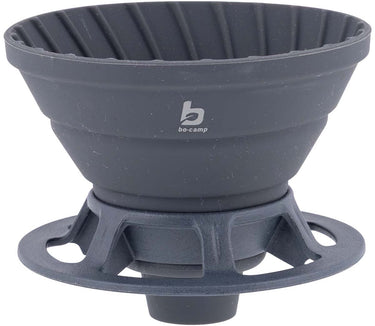 Bo-camp - koffiefilter houder - vouwbaar - grijs