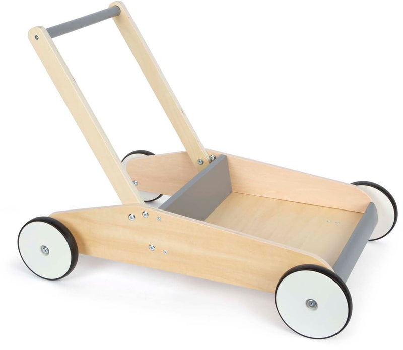Cargue la imagen en el visor de la galería, Small foot - houten loopwagen grijs
