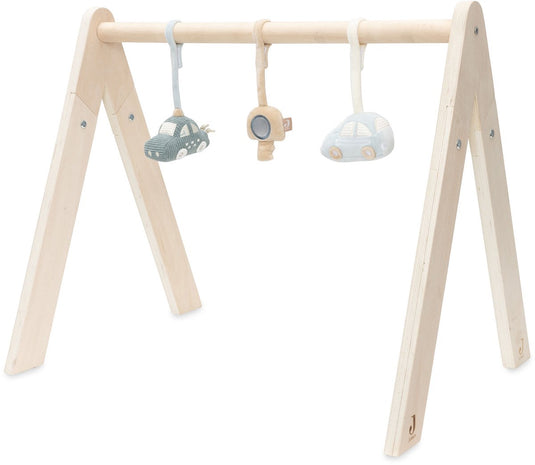 Jollein babygym speeltjes - baby speelgoed hangers - polyester - on the go