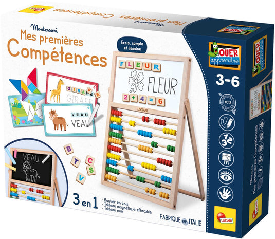 Lisciani montessori le mie prime competenze abaco ed. francese