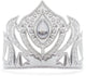 Little adventures - ice princess kroon – zachte kinderkroon – zilver