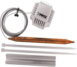 Herz 7420 regelelement met aanlegvoeler m28x1,5 20-50 c capillair 2m recht, wit
