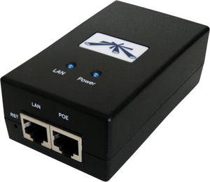 Ubiquiti poe-24 serie - netwerk poe adapter - 24v - 30w - gigabit