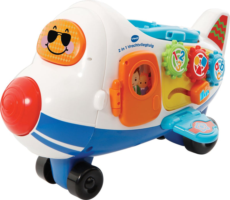 Chargez l'image dans la visionneuse de la galerie, Vtech toet toet auto's 2in1 vrachtvliegtuig

