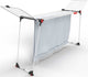 Vileda infinity flex droogrek - tafel droogrek - 30 m drooglengte - telescopisch uittrekbaar centraal plateau - hoge vleugels