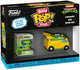 Funko bitty pop rides! teenage mutant ninja turtles leonardo and turtle van