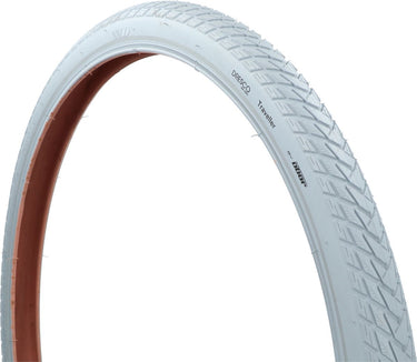 Dresco buitenband traveller - bandenmaat 28x1.75 – etrto maat 47-622 – anti-lek band met anti puncture system (aps) – met 3mm brekerlaag - veilige reflectie - lage rolweerstand – zeer hoge lekbestendigheid - optimale grip – grijs
