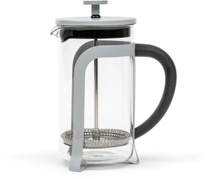 Leopold vienna - cafetiere koffie- theemaker grijs 600ml (5 kopjes)